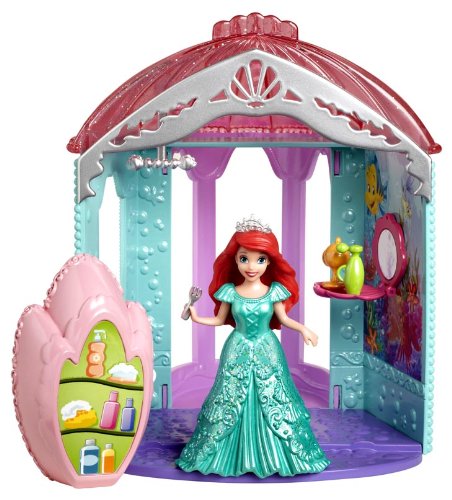 Disney Princess Little Kingdom Magiclip Ariel's Room Playset