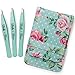 3 Piece Best Tweezers Set By Bella & Bear. 100% Guaranteed Professional Precision Stainless Steel Tweezer Set With Case, Includes Slant, Pointed & Flat Tip Tweezers. Great Eyebrow & Eyelash Tweezers