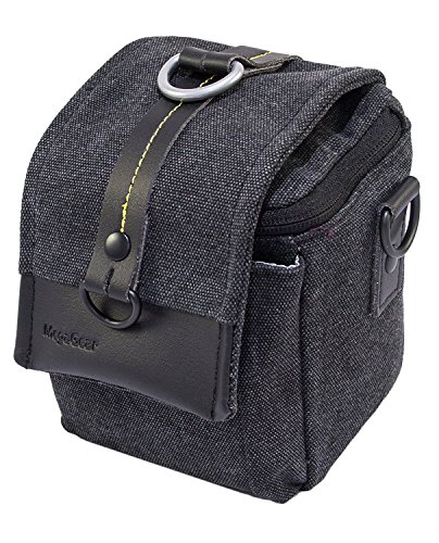 MegaGear   Ultra Light   Camera Case Sac noir pour Canon SX50 HS  Canon Powershot SX520 HS  Sx510 HS  Sx500  Nikon B500  1 S1  Nikon 1 J3  Canon PowerShot SX400 IS  Nikon P7800  Nikon L820  L830  Panasonic FZ200  Sony H200  Sony nex-3n  Sony Nex-5R  Sony A5000  Sony A5100 with 18-55 Lens  Fuji s8200