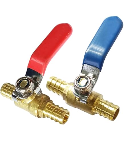 Tnisesm Pex Crimping Clamp Cinch Tool Kit – Includes 20x 1/2 Inch & 10x 3/4 Inch PEX Clamps + Pipe Cutter