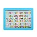 Produktbild LaDicha Plastische Arabische Lernmaschine Frühschale Bildung Simulation Kinder-Tablet Pc Point Reader - Blau