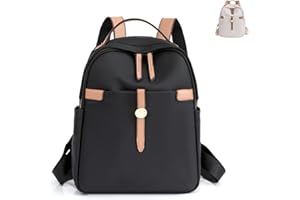 YIWEIYA Nylon Lightweight Sturdy Little Casual Backpack Womens Small Waterproof Nylon School Backpack Daypack Ladies Fashion Backpacks