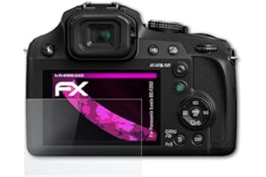 atFoliX Tworzywa Szklo-Folia kompatybilny z Panasonic Lumix DC-FZ82 Folia szklana, 9H Hybrid-Glass FX Szklo opancerzone z tworzywa