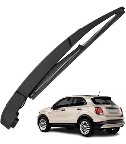 Set Spazzole Tergicristallo Per Fiat 500X (2014-2025) - Kit Anteriore E Posteriore 26"+14"+10", Silenziose E Antivento