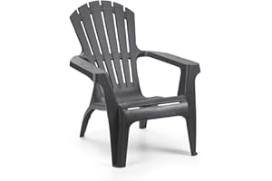 IPAE PROGARDEN Pro Garden Progarden Silla Dolomiti Tumbona, Gris