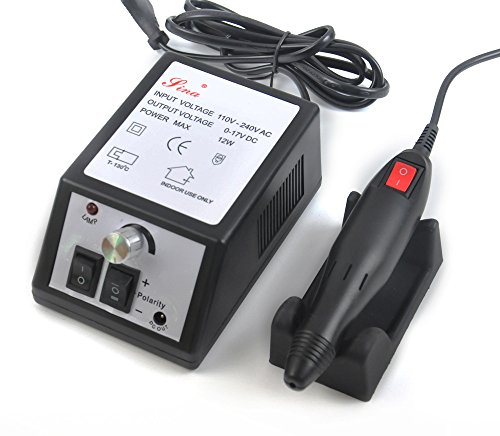 Electric Nail Drill Beauty Tool Manicure Pedicure File Kit with Bits for Gel, Acrylic & Natural nails 20000RPM