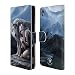 Produktbild Head Case Designs Offizielle Anne Stokes Protektor Wölfe Brieftasche Handyhülle aus Leder für Sony Xperia Z3+ / Z3 Plus / Z4