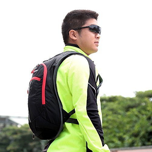 Lixada Wasserabweisend Schulter Fahrrad Rucksack für Mountain Radreisen Wandern Camping Wassertasche - 8