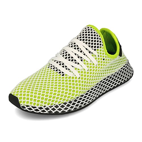 Adidas Deerupt Runner Semi Solar Slime Black Black 45 Adidas Deerupt Runner Semi Solar Slime Black Black 45