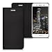 Produktbild kwmobile Hülle für Huawei GR3/P8 Lite SMART - Flipcover Case Handy Schutzhülle Kunstleder - Bookstyle Flip Cover Schwarz