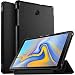 Produktbild luibor Samsung Galaxy Tab A 8.0 2018 T387 Fall - Ultra leicht Slim Smart Klappbarer Abdeckung Fall für Samsung Galaxy Tab A 8.0 2018 T387 Tablet schwarz schwarz