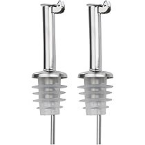 4 Beccucci Versaolio Westmark Per Bottiglie - Acciaio Inox, Con Tappi In Sughero, Sistema Antigoccia, Made In Germany - Foto 14