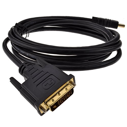 Profi Signal 24+1 DVI D Zum HDMI Video Kabel Laptop oder PC TV Anschlusskabel 2 m - 4