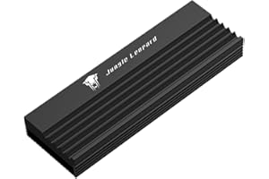 TZMRIT M.2 2280 SSD Kühler, M.2 2280 SSD Heatsink, Aluminium M.2 Heatsink Kühler for PC/PS5,Schwarz