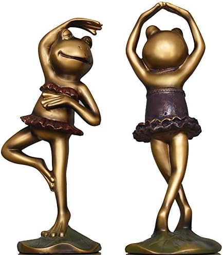 Design Frog Pot Table Ornament Pastoral Style Craft Garden Decor Outdoor Patio Ornaments Art Figurines Yard Decorations Home Decor