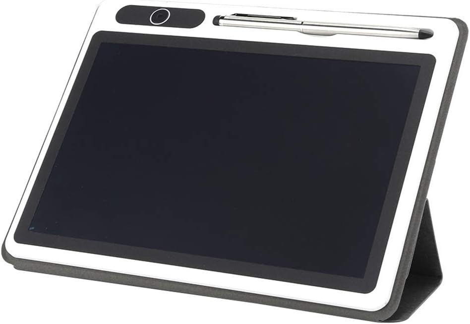 Bloc de notas electrónico Protable Bloc de notas electrónico Tableta LCD Almohadilla de dibujo Suministros comerciales Herramienta de pintura a mano(black)