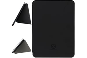 ZhaoCo Funda para 7'' Kindle Colorsoft Signature Edition 2024 / Kindle Paperwhite 2024 / Kindle Paperwhite Signature Edition 2024, Folio del Libro Cover Protectora Inteligente (Negro)