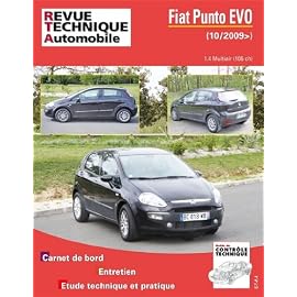Rta Fiat PUNTO EVO 1.4 Mutiair (105 ch)