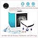Produktbild Mobiles Klimageräte Air Cooler mit Wasserkühlung Zimmer Raumentfeuchter Mini Klimaanlage ohne Abluftschlauch für Büro, Hotel, Garage, 3 Kühlstufen - 7 Stimmungslichter (Luftkühler der zweiten Generation)