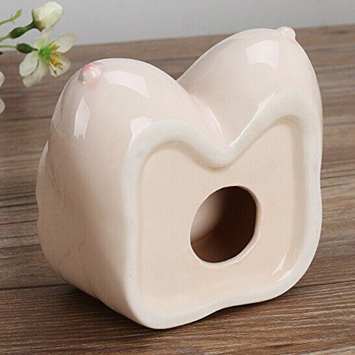 Max & Mix Aschenbecher Zigarre Zigarre Sexy Mignon Zimmer C ¨ ¦ Keramik Aschenbecher Aschenbecher Aschenbecher für D Farbnäpfchen Tabletop Büro? Hause, Aschenbecher Geschenk, Raucher weiß - 3