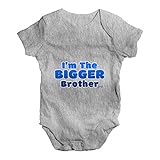 TWISTED ENVY Baby Mädchen (0-24 Monate) Body Gr. 18-24 Monate, Grau Meliert