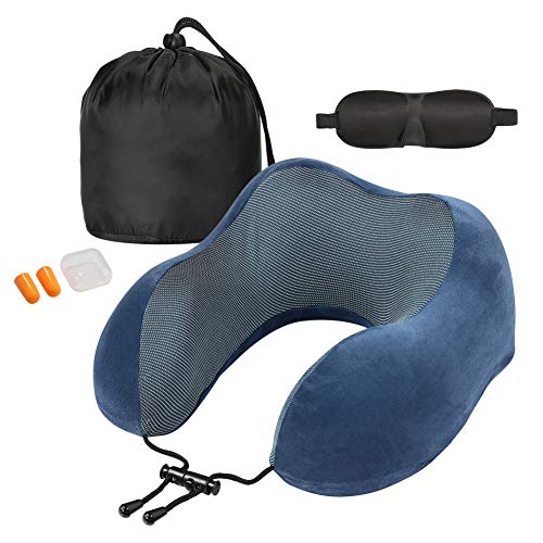 Offre Oreiller de Voyage en Mousse viscoélastique Sararoom, Coussin de
Voyage Gonflable avec écouteurs e