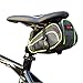 Produktbild Outdoor Waterproof Bike Saddle Bag by DRUnKQUEEn Cycling Seat Pouch Strap on Bicycle Tail Rear Storage for Cellphone Smartphone