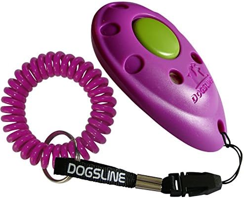 Dogsline Profi Clicker with Wrist Band for Clicker Training – Dog Schools Premium Clicker