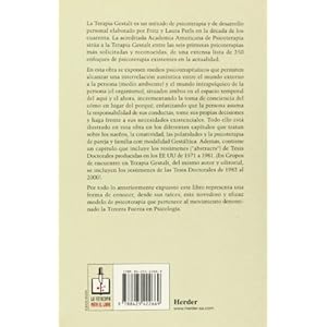 Terapia Gestalt : enfoque centrado en el aquí y el ahora