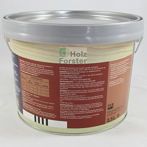 GORI 99 Holz- und Fassadenfarbe, 7117 Schwedenrot, 2,50 Liter - 2