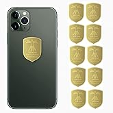 WETBEN EMF Anti-Radiation Protection Stickers, 24K Gold Cell Phone Stickers, Protection Blockers for Laptops, Tablets, Blocks