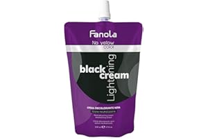 FANOLA Black Lightning Cream Crema Decolorante Nera 500gr