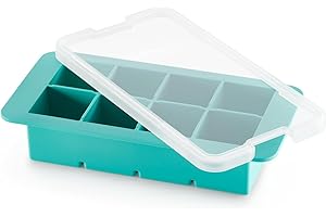 Lékué Kwadratowa taca silikonowa na kostki lodu XL