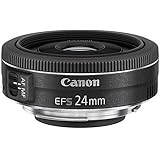 Canon 9522B005 Objectif EF-S 24 mm f/2.8 STM pour Canon Noir