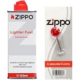 Zippo &Ccedil;akmak Benzin 1Adet Taş 1Adet Set