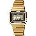 Casio Unisex Watch - A700W-1ADF grey Dial