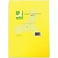 Q-Connect Bright Yellow Coloured A4 Copier Paper 80gsm Ream (Pack of 500)