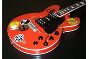 ARTSTUDIO35 Alvin Lee en miniatura Mini guitarra Gibson es 335 Ten año después