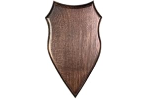 Hi Life Living Nature Scudo di Legno per Trofeo capriolo. Pannello. Corna. Caccia. 20x11cm 030401