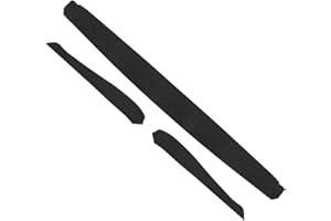 ‎ALFANXI Alfanxi Armaturenbrett-Abdeckung und innere Vordertürverkleidung Armlehne für Alcantara-Material, kompatibel mit Tesla Model Y/3 (Schwarz, Armaturenbrett und Türverkleidung)