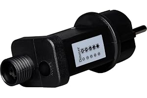 Konstsmide E-transformator, svart, inkl. dimmer, 31 V, utomhus (IP44) 20 W – 5157–000