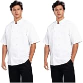 Whites Chefs Apparel B250-L Boston Short Sleeve Jacket