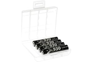 XCell 4 x Micro Akku LSD Plus + Akkubox NI-MH 1,2V / 930 mAh + Akkubox