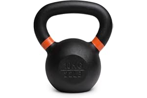 FASHION THIRSTY NORTHERN Kettlebells Weights Cast Iron Workout Home Gym Fitness Strength Training Cardio Toning Muscle Growth Lifting Equipment Exercise Easy Grip Handle 2kg 4kg 6kg 8kg 10kg 12kg 16kg 20kg 24kg 28kg
