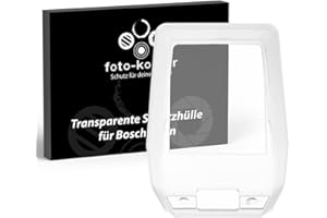 foto-kontor TPU Protective Case with Screen Protector for Bosch Nyon Display (BUI350), Water and Scratch Resistant, Transparent
