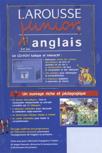 Télécharger Larousse Junior : Anglais-Français, 8-11 ans PDF Larousse