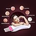 IMATE IM-5801W Skin Ultrasonic Scrubber,Rechargeable Facial Cleansing Spatula, Face Exfoliator Dermabrasion Rejuvenation Dead Skin Remover, Gentle Peeling Dead Skin,Beauty Skin Care Instrument for Men Women Girls