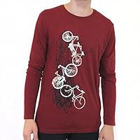 Langarm-Shirt mit Fahrräder, Han