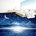 Produktbild Wapel  Custom Photo 3D Wearable Pvc Bodenbeläge Traum Nachthimmel Romantisches Thema Zimmer 3D 3D Fliesen Malerei 430 Cmx 300Cm