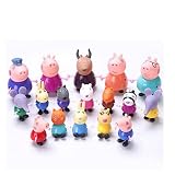New 20 Pcs Peppa Pig Different Best Model Figure Toys For Kids